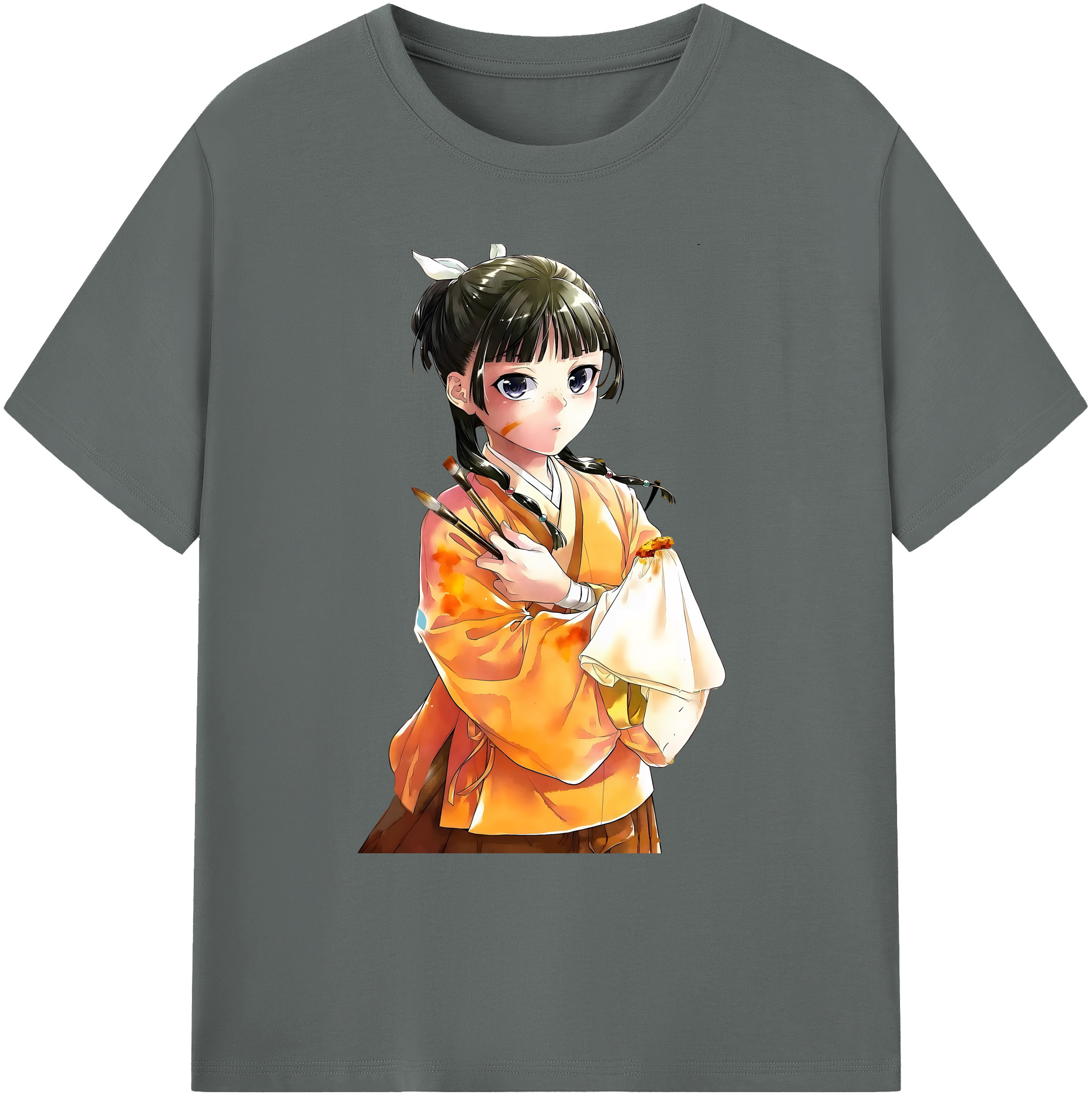 （画像用） 薬屋のひとりごと The Apothecary Diaries 綿100％ メンズ半袖Tシャツ｜肌触りやわらか＆通気性